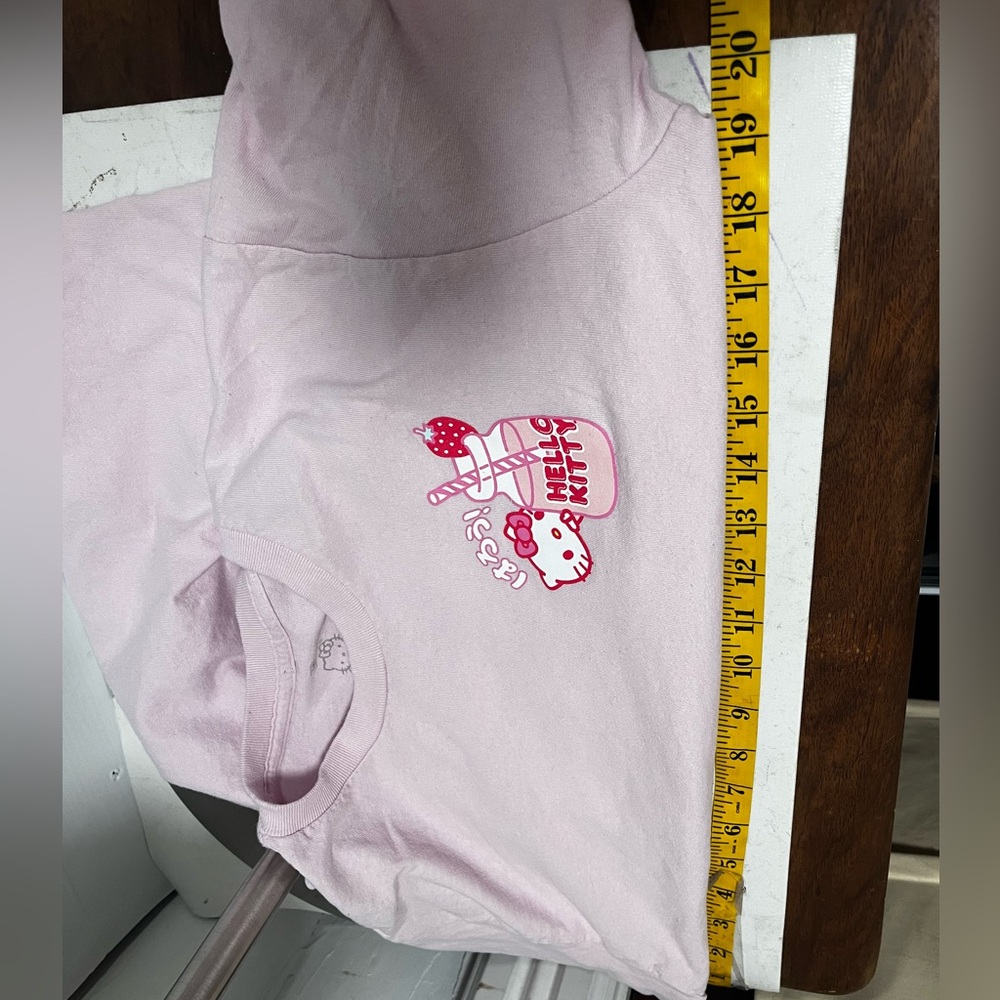 Hello Kitty Strawberry milk T-Shirt retro 90’s Y2K kawaii - Picture 15 of 15